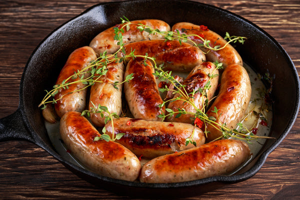 British Pork Bangers 12 Large  🇬🇧 ( Leek & Rosemary)